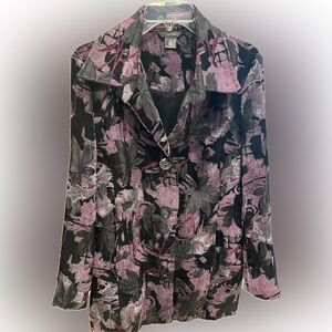 Ali Miles Bohemian Floral Coat